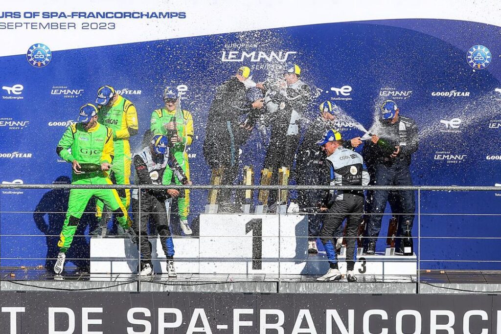 Finally the first podium for Eurointernational in the 2023 ELMS